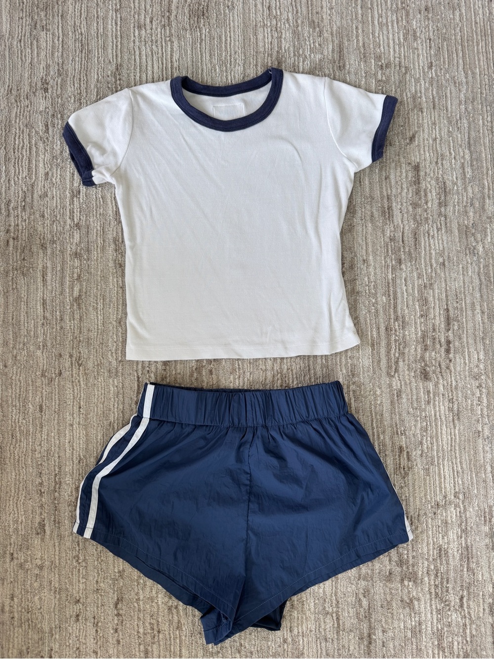 Daily Drills Matching Navy Blue Set